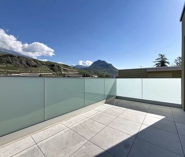 A louer à Uvrier grand 2.5 pièces en attique avec terrasse - Foto 6