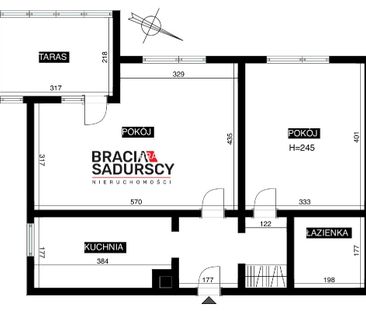 Mieszkanie Kraków Bieńczyce powierzchnia 52.0 m² C206-WM-99443 - Фото 1