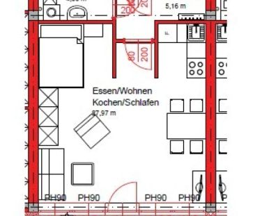 Liebenau - 39m² - zentrale Lage - Terrasse - Preishit! - ab 01.01.2025 - Foto 2