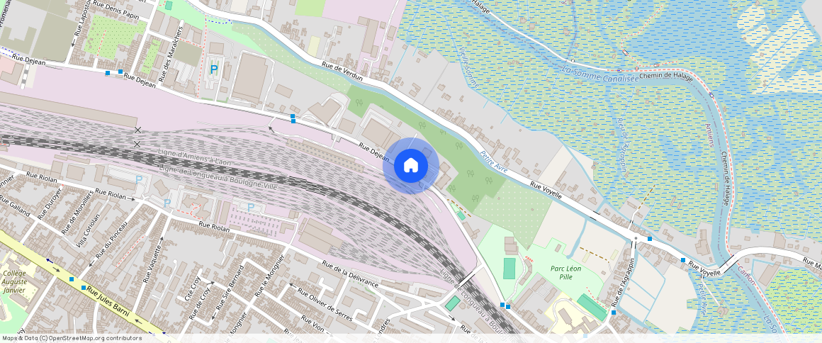 ** rue Dejean, Amiens