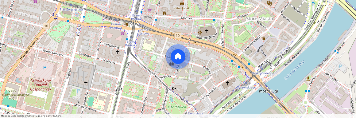ul. Podgórna, Stare Miasto, Śródmieście, Szczecin, zachodniopomorskie