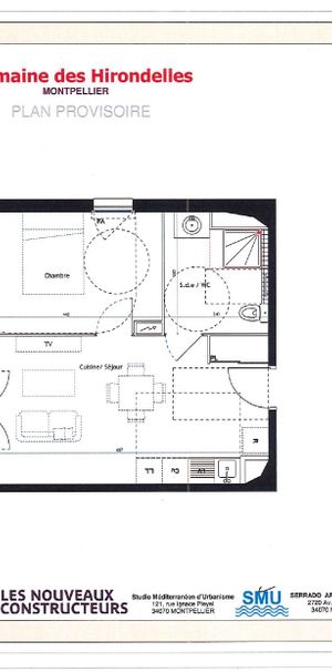 Grisettes - T2 Neuf - 41.60 m² - Photo 2