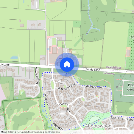 Sandy Lane, Romsey SO51
