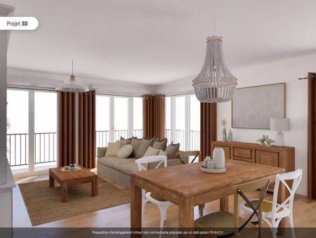 location Appartement T3 DE 75.5m² À COURBEVOIE - Photo 3