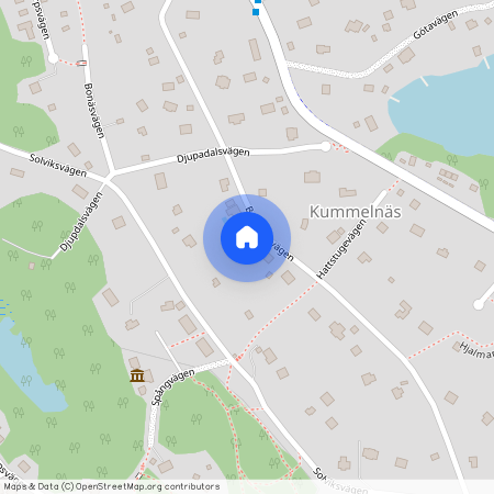 Backamovägen, Saltsjö-Boo