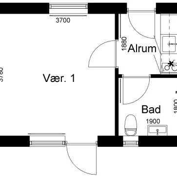 1-værelses studiebolig - Photo 2