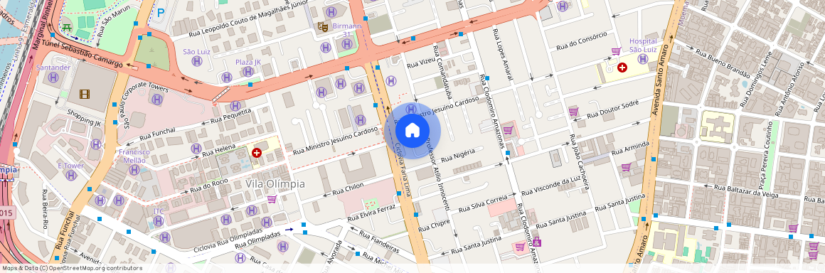 Rua Coronel Joaquim Ferreira Lobo - Vila Nova Conceição - São Paulo