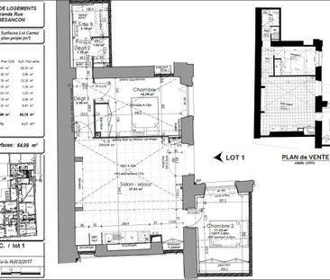 location Appartement F3 DE 61.65m² À BESANCON - Photo 3