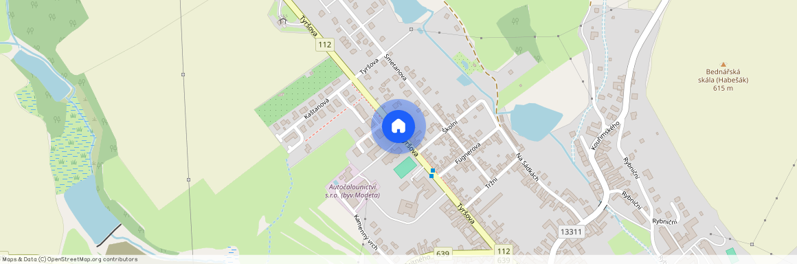 ulice Tyršova, Horní Cerekev