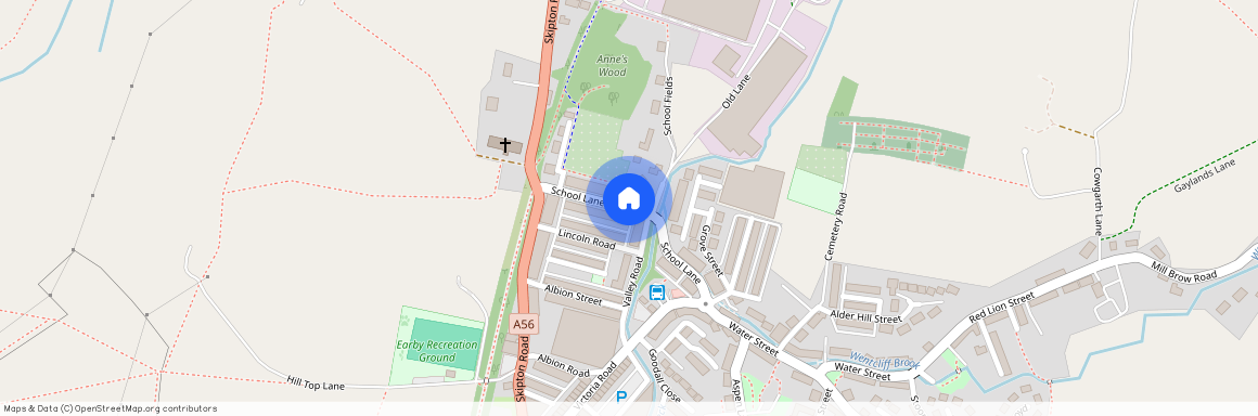 Beck House, School Lane, Earby BB18, BB18 6WE, Barnoldswick