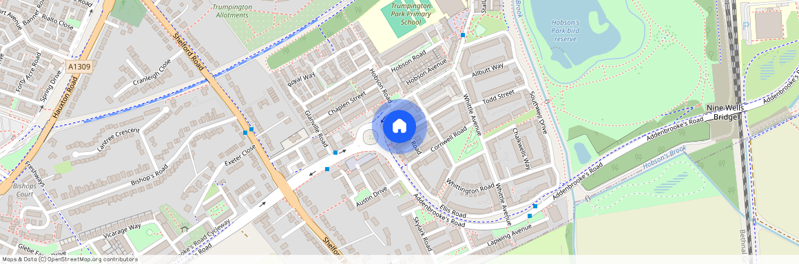 Addenbrookes Road, Trumpington, CB2