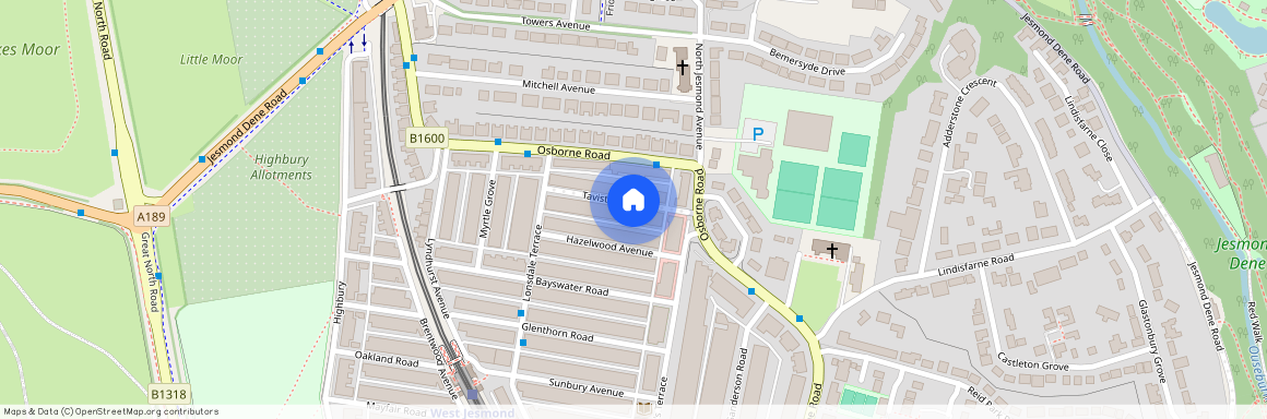 Tavistock Road, Jesmond, Newcastle upon Tyne