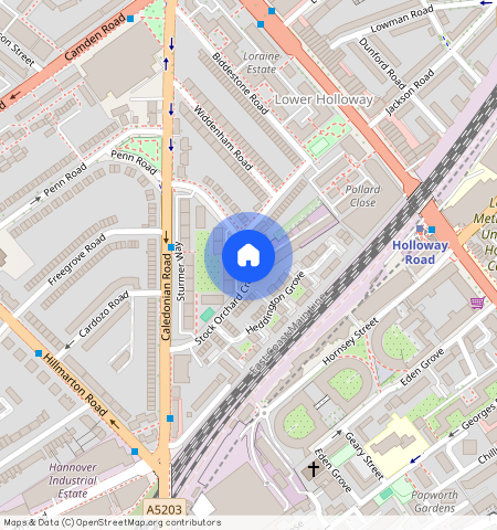 Stock Orchard Crescent, London, N7