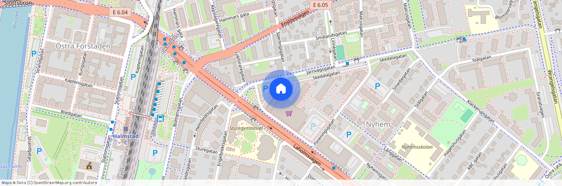 Järnvägsgatan, Halmstad