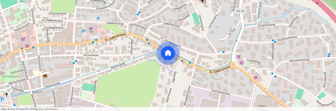 9200, Gossau SG, St. Galler Strasse, 166