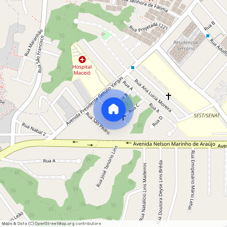 Rua Ailton Torres, Serraria, Maceió, AL, 57046144