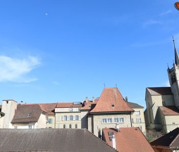 Studio partiellement meublé - au coeur de la ville de Romont ! - Photo 5