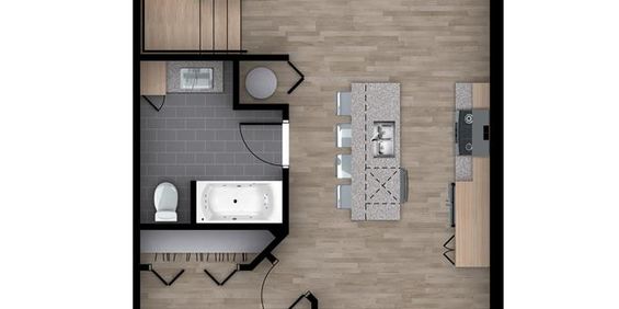 Immeuble - 299 Chemin Plante 3 1/2 Neuf à Louer - Photo 3