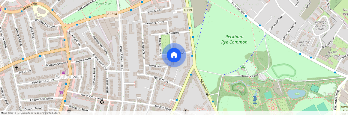 The Gardens, East Dulwich London SE22