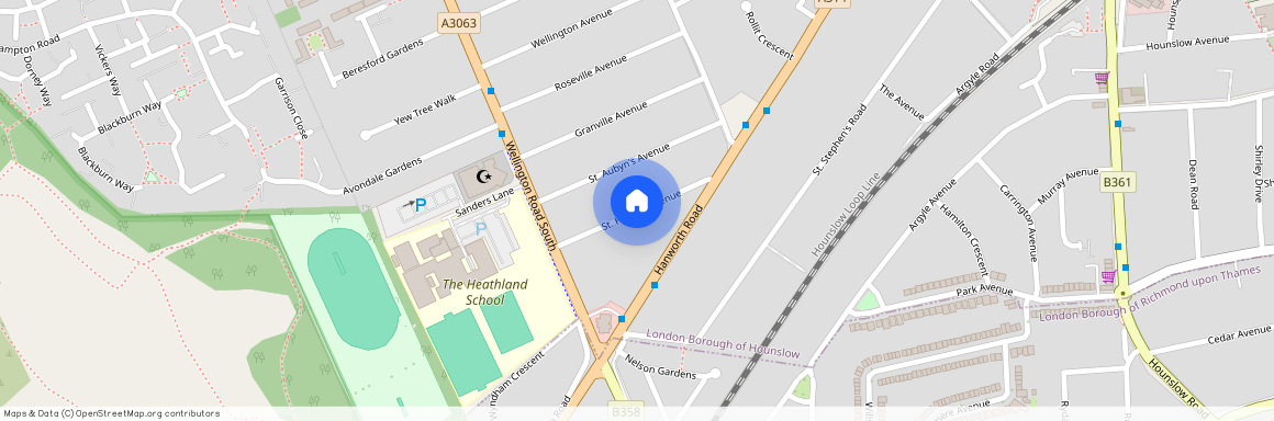 St. Heliers Avenue, Hounslow, TW3