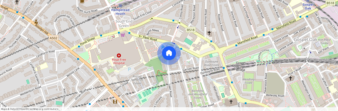 Huxley House, 32 Lawn Road, NW3