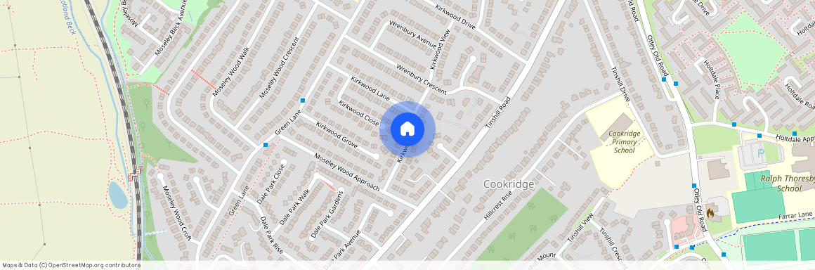 Kirkwood Avenue, Leeds, West Yorkshire, UK, LS16