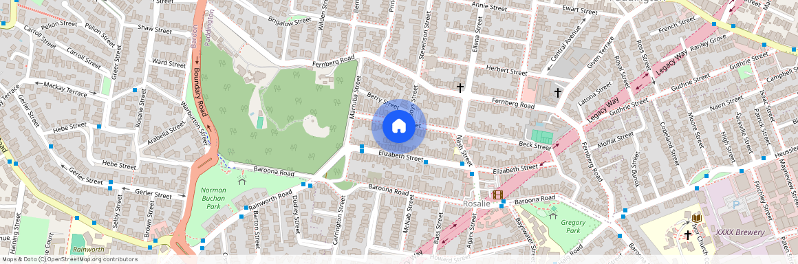 Upstairs/118 Beck St, Qld 4064, Paddington