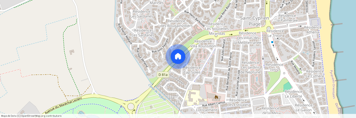 PYRENEES-ORIENTALES (66), - OCCITANIE, ST CYPRIEN PLAGE (66750)