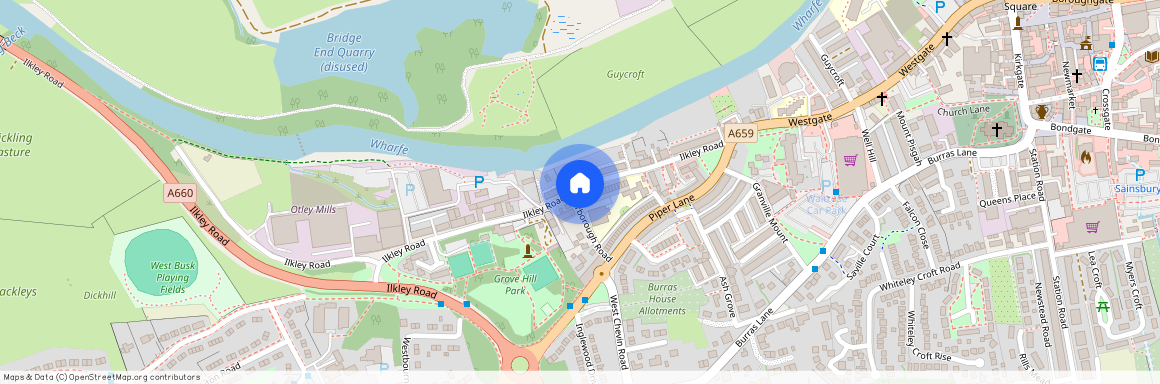 Clydeville Flats, Otley, Yorkshire, LS21 3JR, Ilkley Road
