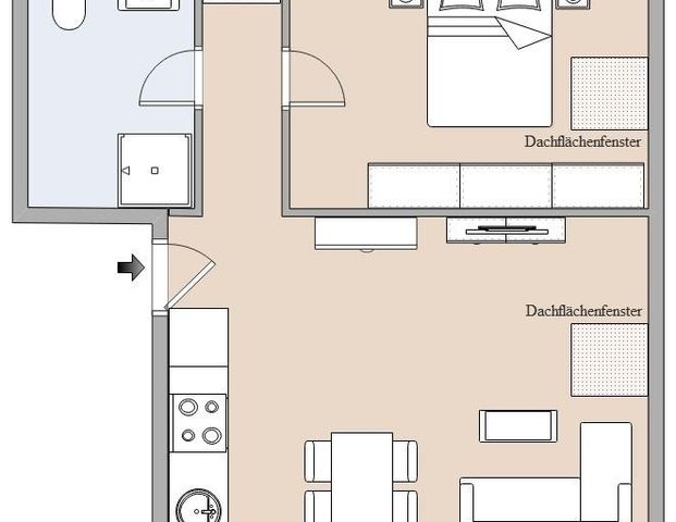 Günstige 2- Zimmerwohnung - Photo 1
