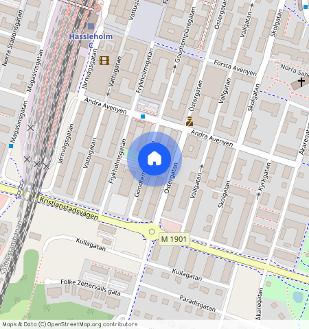 Hässleholm, Skåne, Godtemplaregatan 21 C