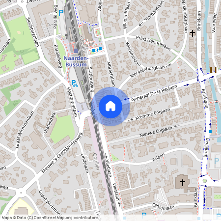 Generaal de la Reijlaan 43 c-2, 1404 BP Bussum