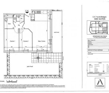 Appartement 3 pièces - - Photo 2