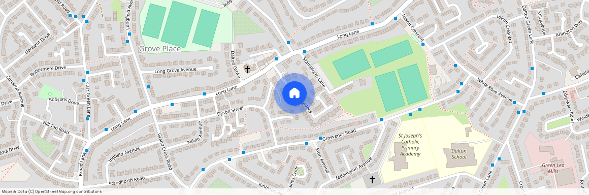 Briarfield Gardens, Dalton, Huddersfield, West Yorkshire, HD5