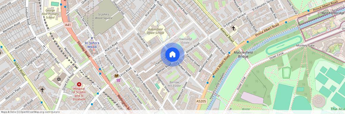 Charlbert Street, St Johns Wood, London, NW8