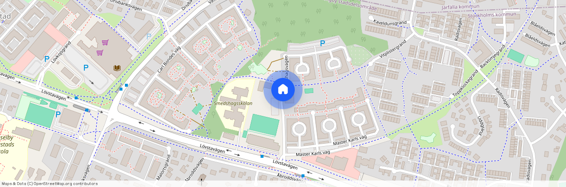 Smedshagsvägen, Hässelby