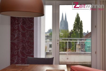 Möblierte Penthousewohnung mit Dachterrasse Nähe Klingelpützpark und Haltestelle Hansaring - Photo 5