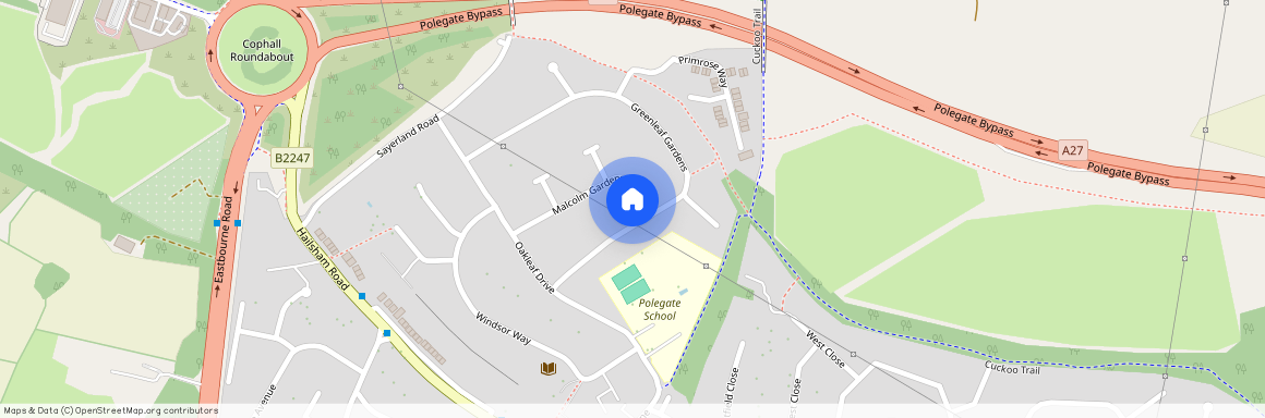 Malcolm Gardens, Polegate