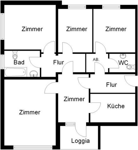 Schön zu wohnen für 4 bis 5 Personen. - Foto 5