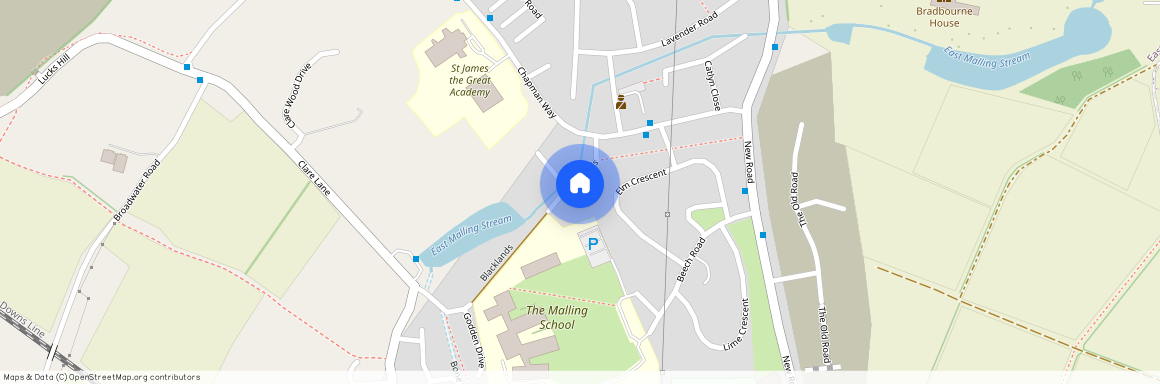Blacklands, East Malling, West Malling