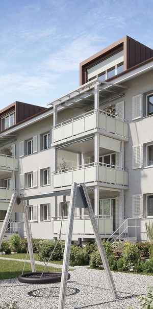 3.5 Zimmer, 77 m², 1. Stock - Photo 1