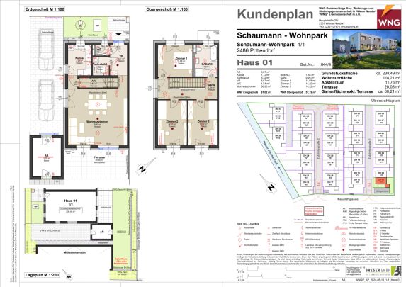 Exklusive Doppelhäuser zur Miete in Pottendorf – Ihr Traumhaus wartet! - 1/1 Haus 1 - Foto 1