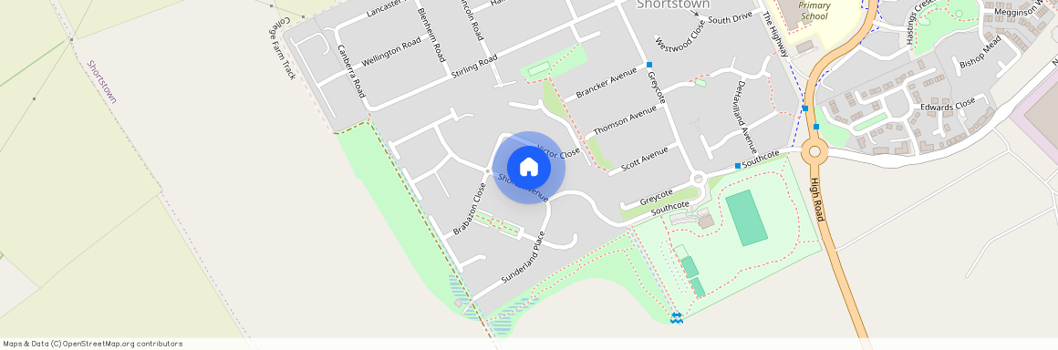 Shorts Avenue, Shortstown, MK42