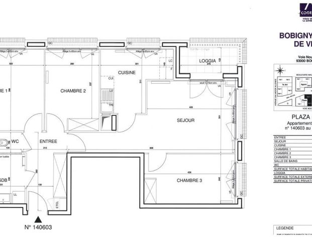 location Appartement T4 DE 75.9m² À BOBIGNY - Photo 1