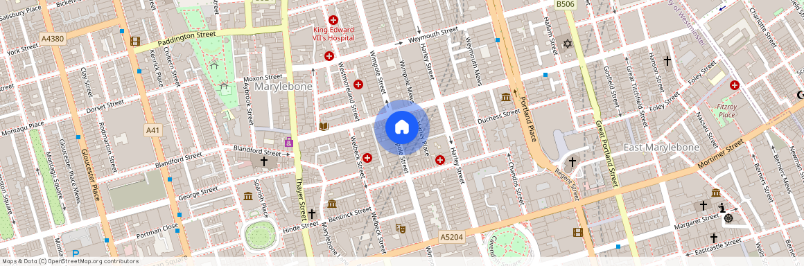 Wimpole Street, Marylebone, London, W1G