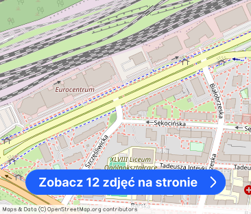 2 pokoje nieprzechodnie, osobna kuchnia, balkon|57m Park Szczęśliwicki - Zdjęcie 1