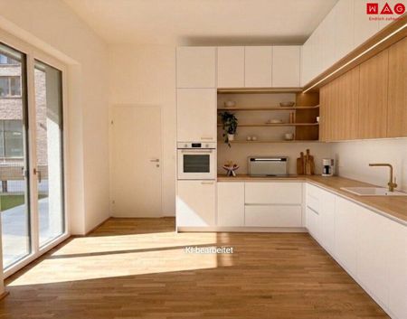 Quartier am Park: Mit modernster Technik ausgestattete Familienwohnung mit 122 m² Eigengarten + 59 m² Terrasse - Foto 3