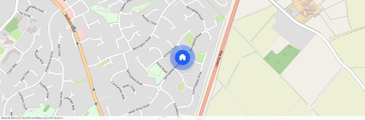 Springfield Road, Rushden