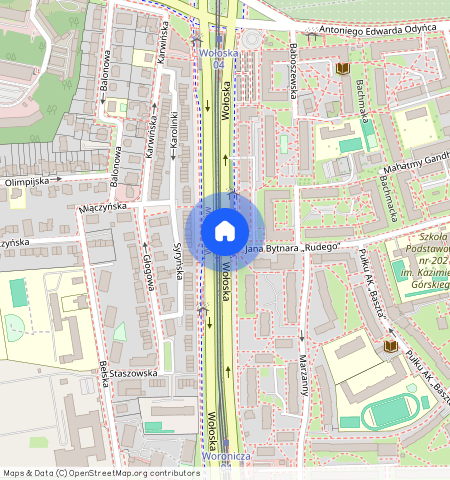 Warszawa Mokotów Wyględów, Wołoska