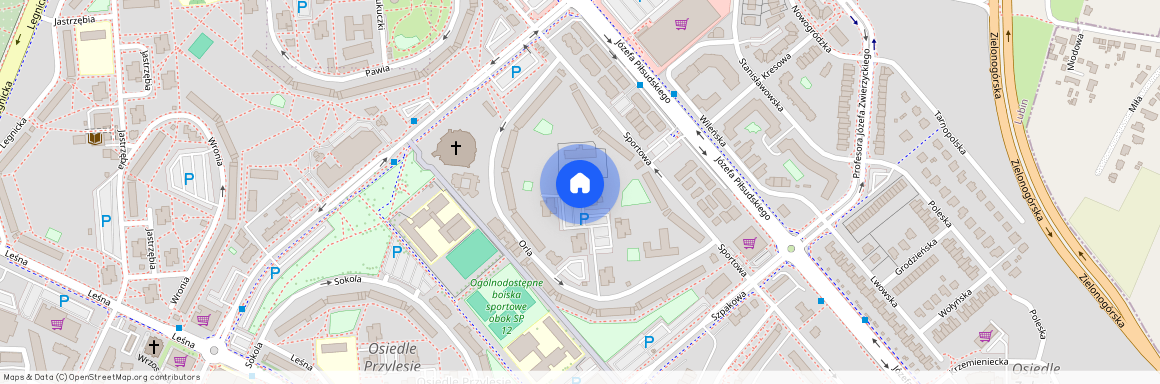 ul. Orla, Lubin, lubiński, dolnośląskie